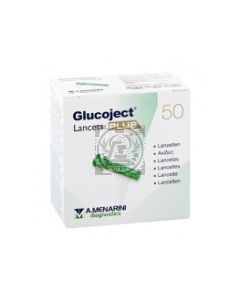 GLUCOJECT LANCETS PLUS 33 G 50 LANCETAS