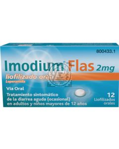 FORTASEC FLAS 2 MG 12 LIOFILIZADOS ORALES