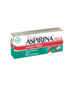 ASPIRINA PLUS 500/50 MG 20 COMPRIMIDOS