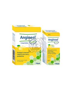HEEL PACK ANGINEEL COMPRIMIDOS+SPRAY GARGANTA